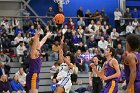 MBBall vs Emerson  Wheaton College Men's Basketball vs Emerson College is the first round of the NEWMAC Basketball Championships. - Photo By: KEITH NORDSTROM : Wheaton, basketball, NEWMAC MBBall2024